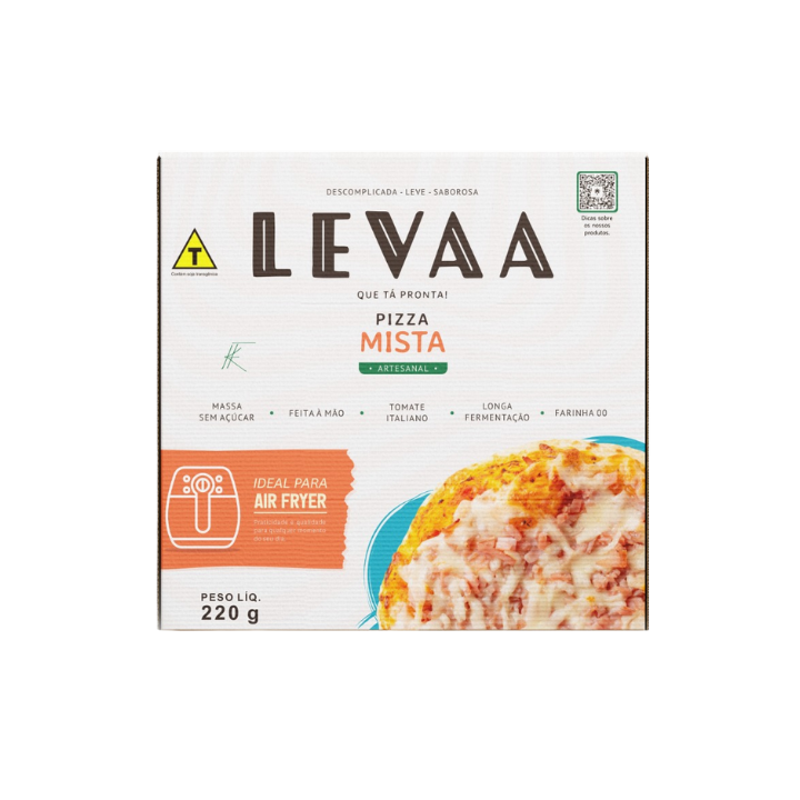 Pizza Mista de Air Fryer Cong 220g - Levaa